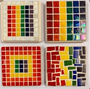 Mosaic Coaster Rainbow